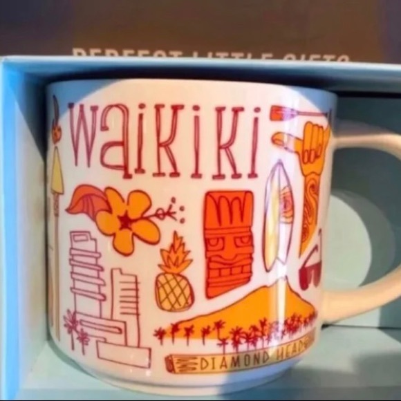 Starbucks Mug Been There Series Waikiki - 14oz - Picture 1 of 2